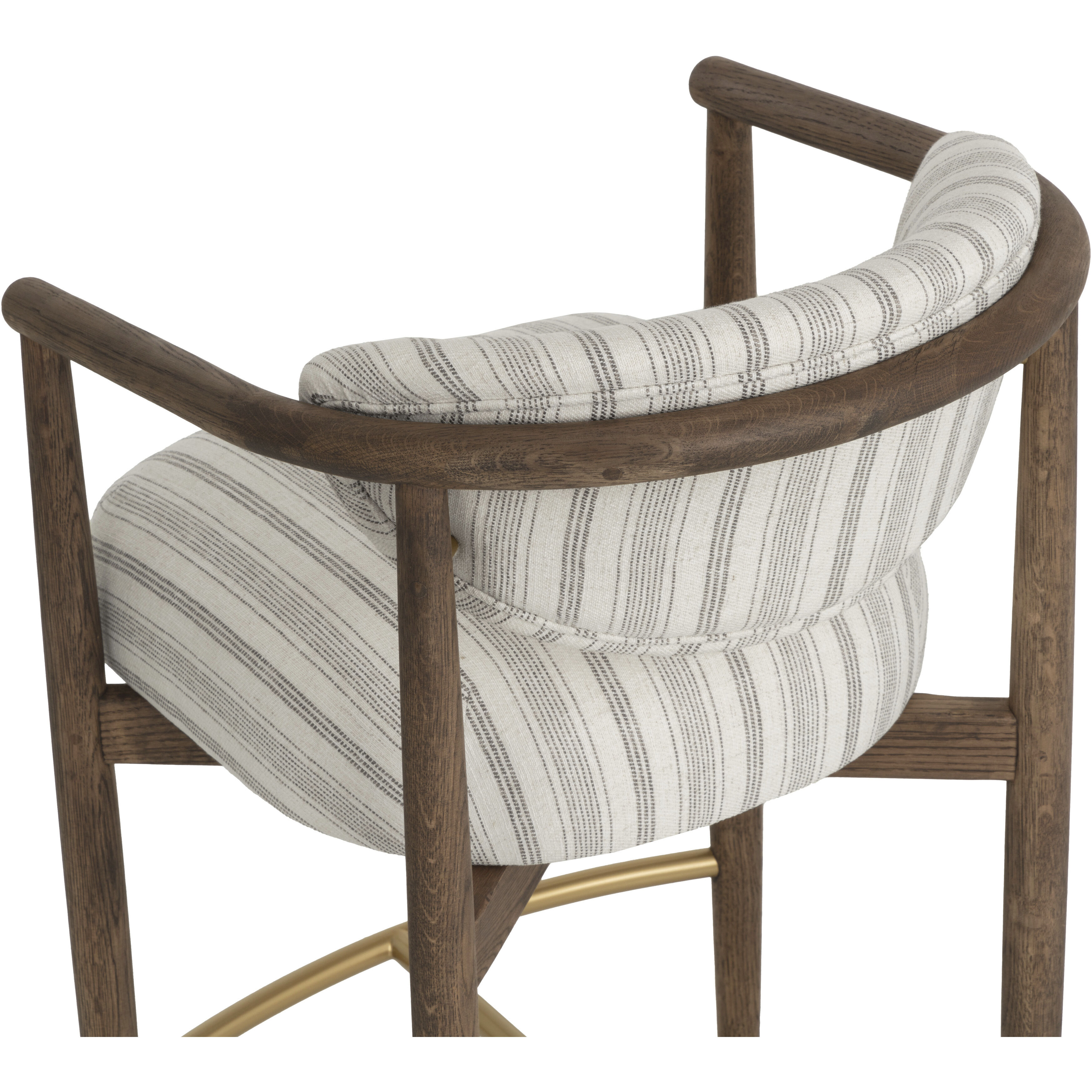 Sigrid 36.25 inch Antique Brown / Gifford Script Counter Stool